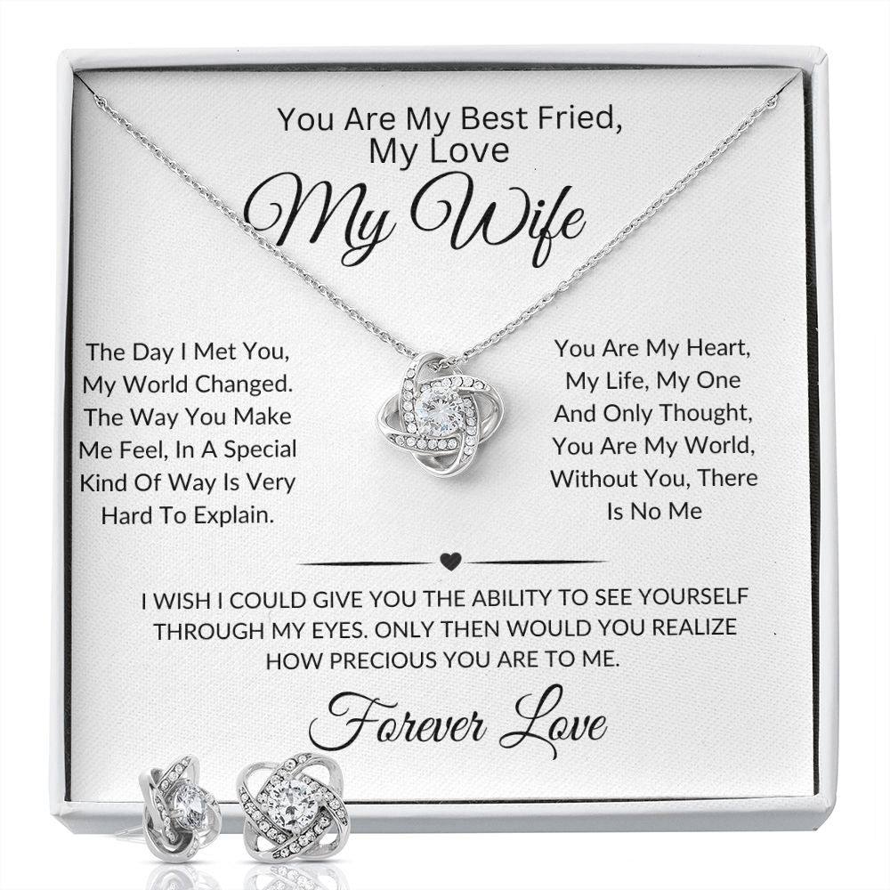 My Wife-Without You There Is No Me-Love Knot