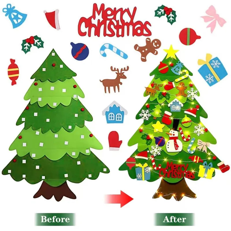 Magical Glow 32 Ornaments Christmas Tree - Illuminating Your Holidays
