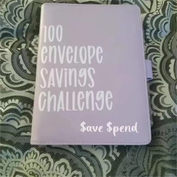 100 Envelope Savings Challenge Binder