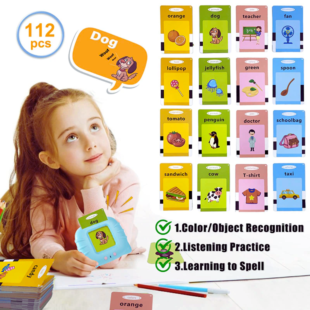 Little Linguists™ Interactive English Explorer Flash Cards for Learning