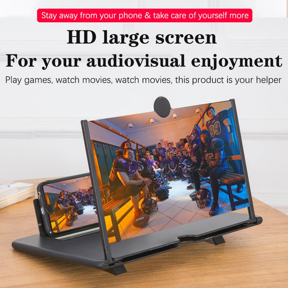 CinéMax Vision Master: The Ultimate 10" HD Mobile Screen Amplifier Experience