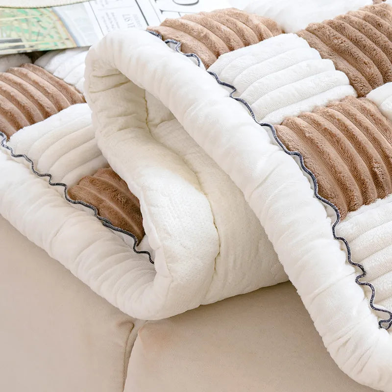 Luxury Fleece Dog Blanket Bed: The Cozy Sleep Mat for Dogs of All Sizes!