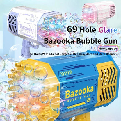 Soap Bubbles Gun Rocket 69 Holes